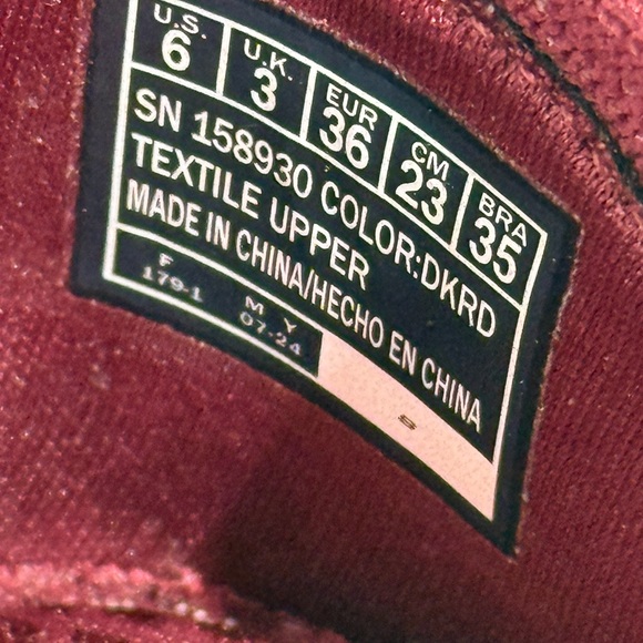 Skechers Women’s Cleo Point Classy Flats with Bowl Size 6 Burgundy/Dark Red - Picture 6 of 9